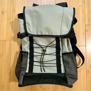 NWT Ashbury Metro Lace-Up Backpack Warm Grey